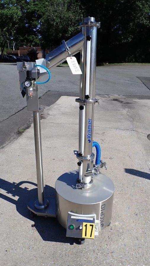 Used Kramer KCP10 SS Capsule Polisher, Portable