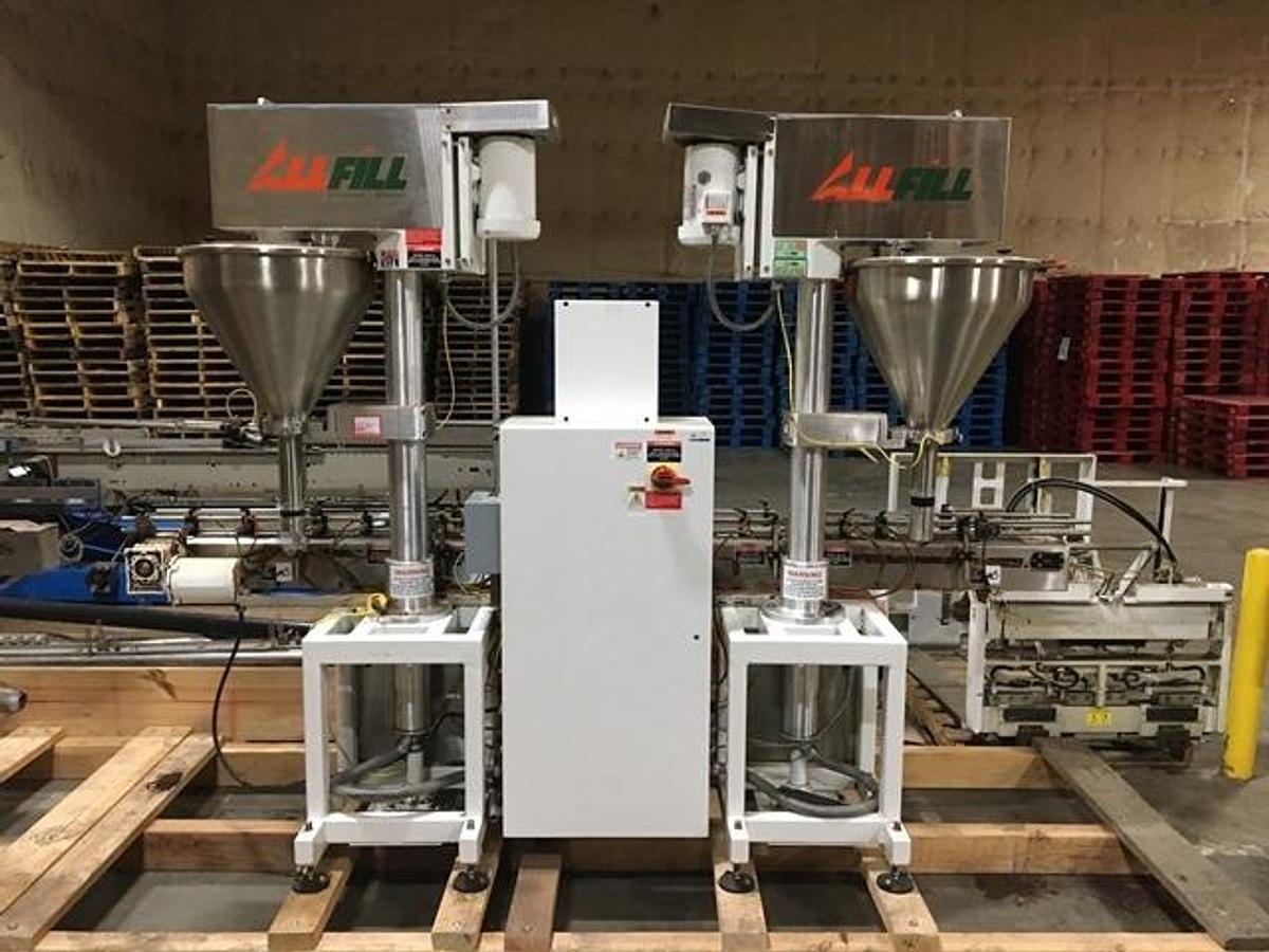 Used All Fill DHA-600 Dual Auger Automatic Powder filler