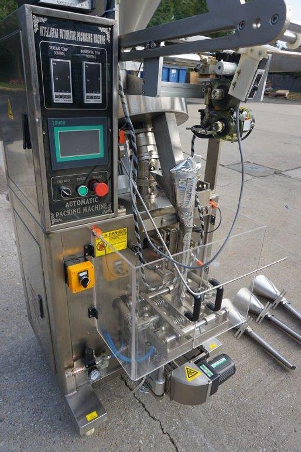 Used Intelligent Packaging Vertical Form, Fill & Seal Machine, Volumetric Head