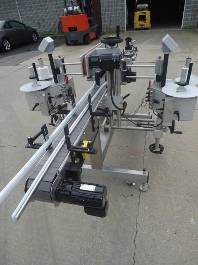 Used Quadrel “Moduline”” Front & Back Automatic Labeler, Manufactured In 2012