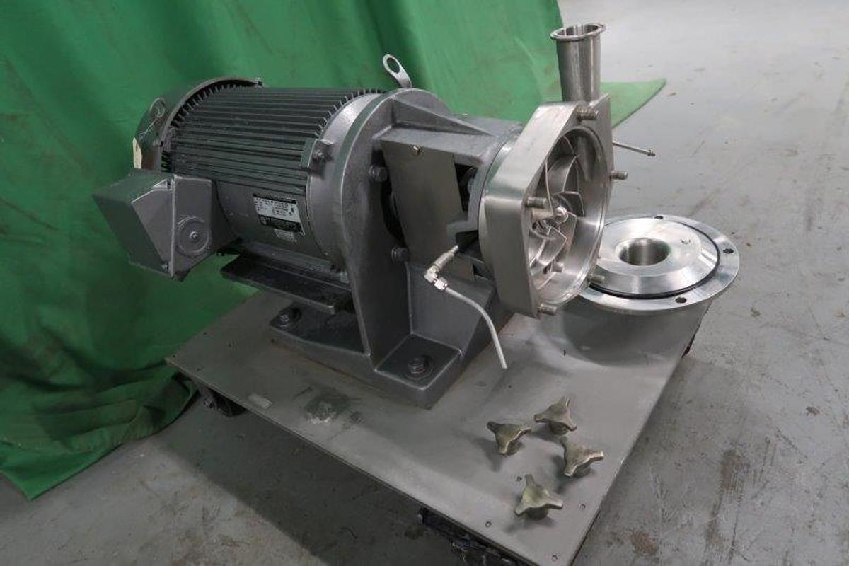 Used Fristam 3 x 2 SS Sanitary Centrifugal Pump, 15HP
