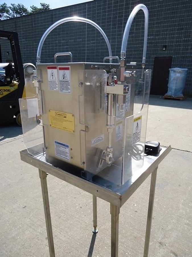 Used Filamatic DAB-5 Twin Head Piston Filler, Like New