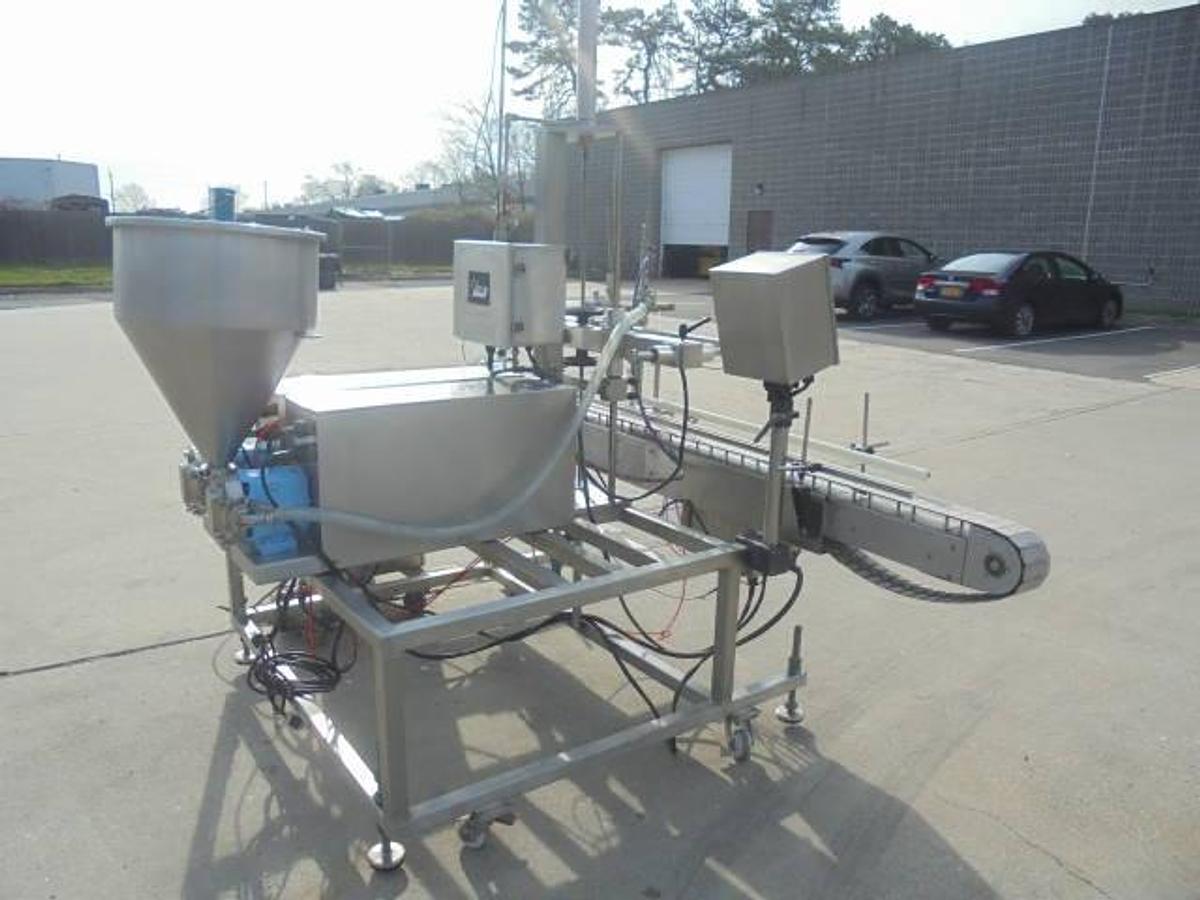 Used Oden GEN-3 Pro/Fill 3000 Dual Head Positive Displacement Filler