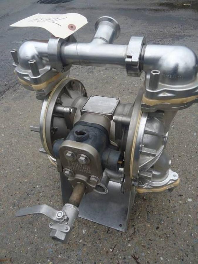 Used Sandpiper Ssb1-A Double Diaphragm Pump, Stainless