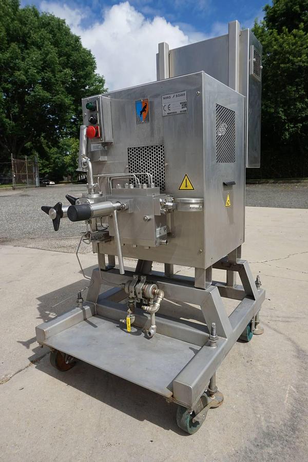 Used Niro Soavi 2006H-A SS Pilot Plant Homogenizer, 5800PSI
