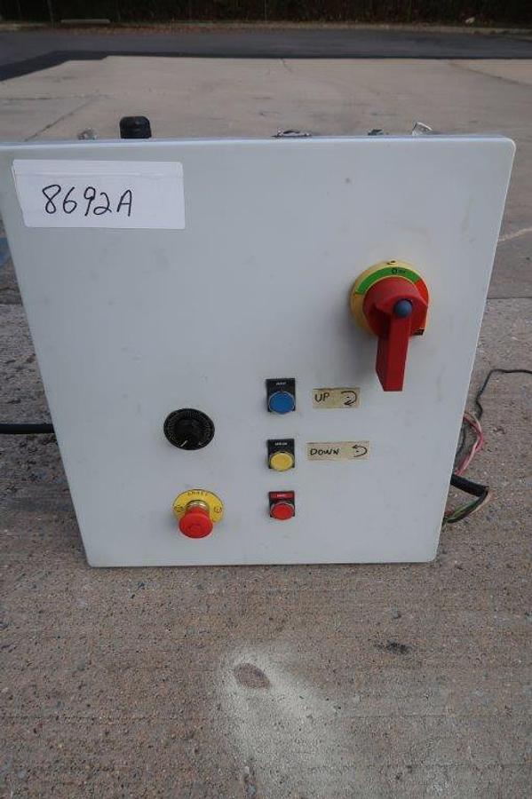 Used Arde Barinco CJ-50-1 Stainless “Drop-in” Homogenizing Mixer, 5 HP,  Variable Speed