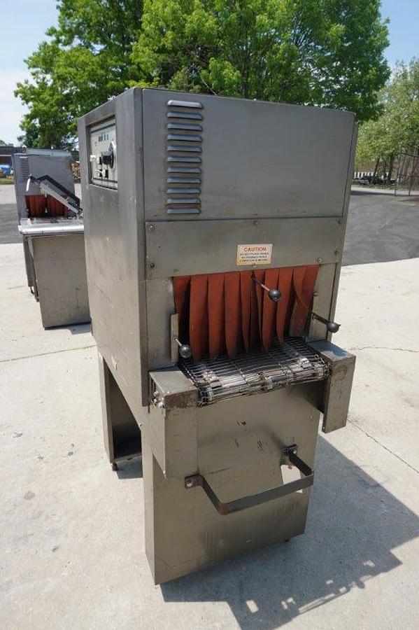Used Weldotron 7030 Conveyorized Shrink Tunnel, 16 In. Wide X 9” High Opening