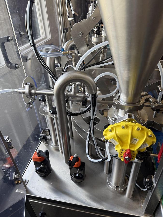 Used Packline Rotary Cup Filling Machine, Two Flavor