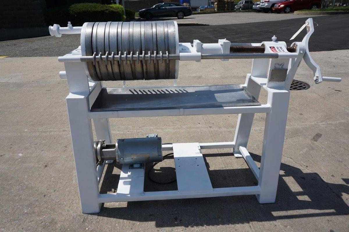 Used Star 12 In. Diameter Filter Press, 14 Sheet