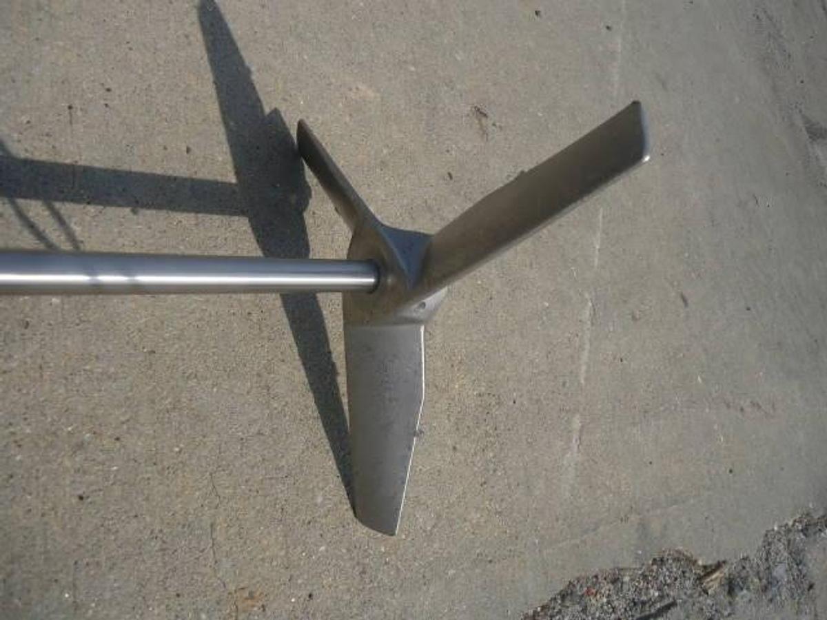 Used Lightnin .3 HP Clamp On Variable Speed Agitator, 64 in. Long Shaft