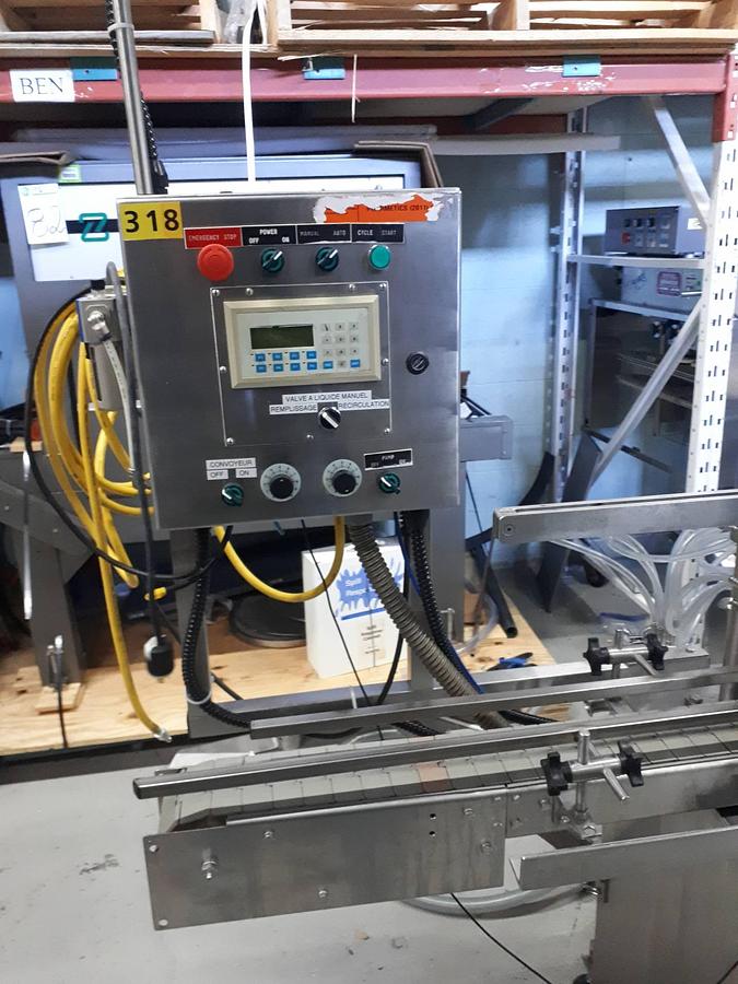 Used Filling Equipment Company 8 Head Automatic Filling Machine