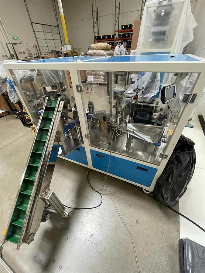 Used Wooshin Pyramid Tea Bag Machines, (2)