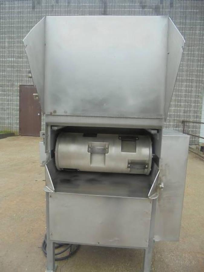 Used Genmac 3100 S/M Frozen Meat Flaker/Slicer, 10 HP