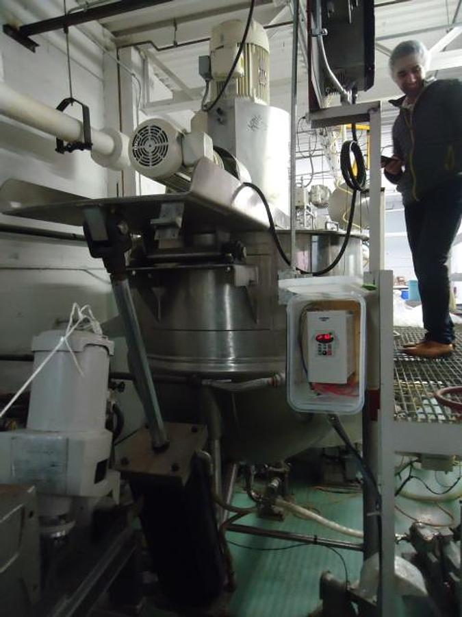 Used 600 Gallon Lee “Tri-Mix” Stainless Steel Triple Motion Kettle, 90 PSI Jacket