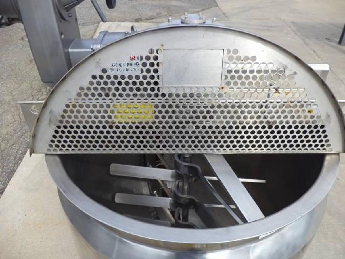 Used 300 Gallon Lee Jacketed Double Motion Kettle, 316 Stainless Steel