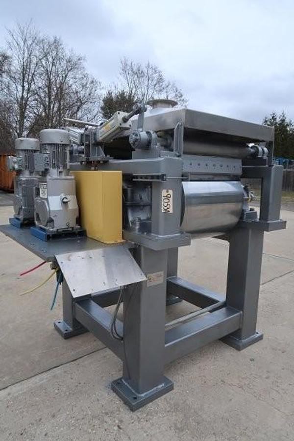 Used Phoenix 24 In. X 24 In. Double Drum Dryer/Flaker