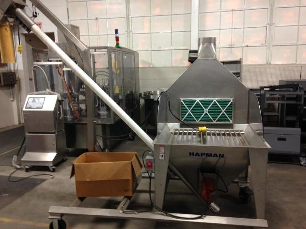 Used Packaging Technologies RO-A7 Powder Cup Filling/Sealing System,  Auger Filling