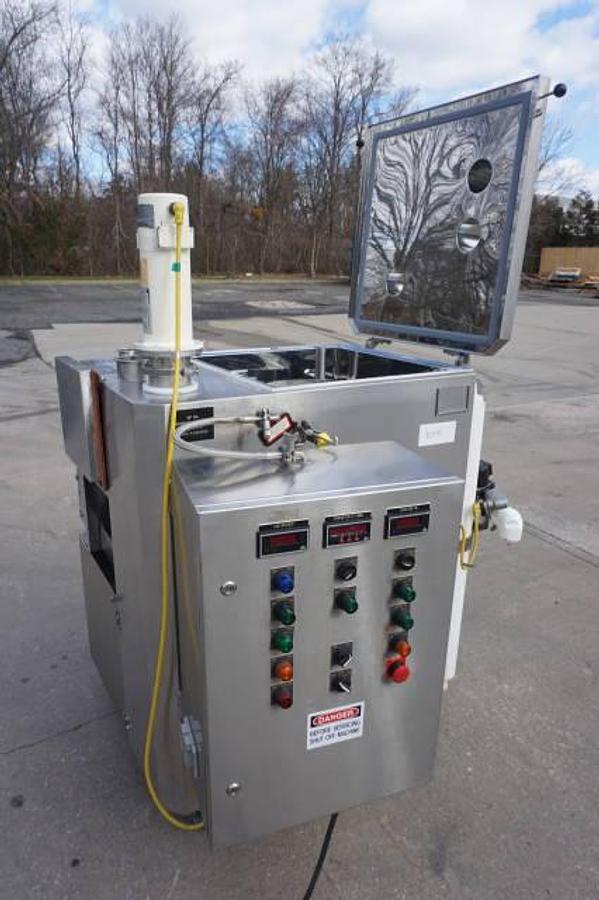 Used IQF Cryogenic Granulator/Pelletizer, Stainless Sanitary