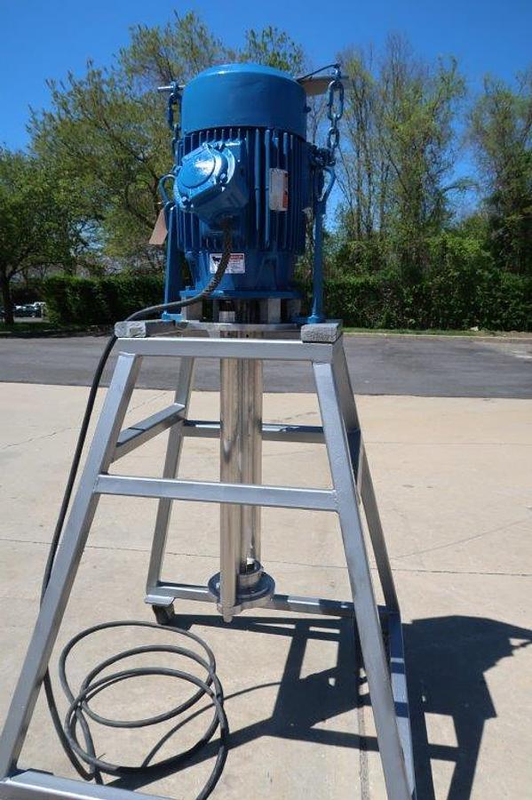 Used Silverson 25 HP Stainless “Drop-In” High Shear Mixer, Explosion Proof