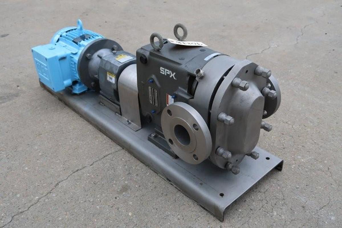 Used SPX Waukesha/Cherry Burrell 060U2 Pump, Flanged Ports