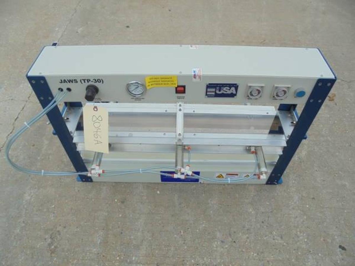 Used Aline Jaws (TP-30) Semi-Automatic Plastic Tube Sealer