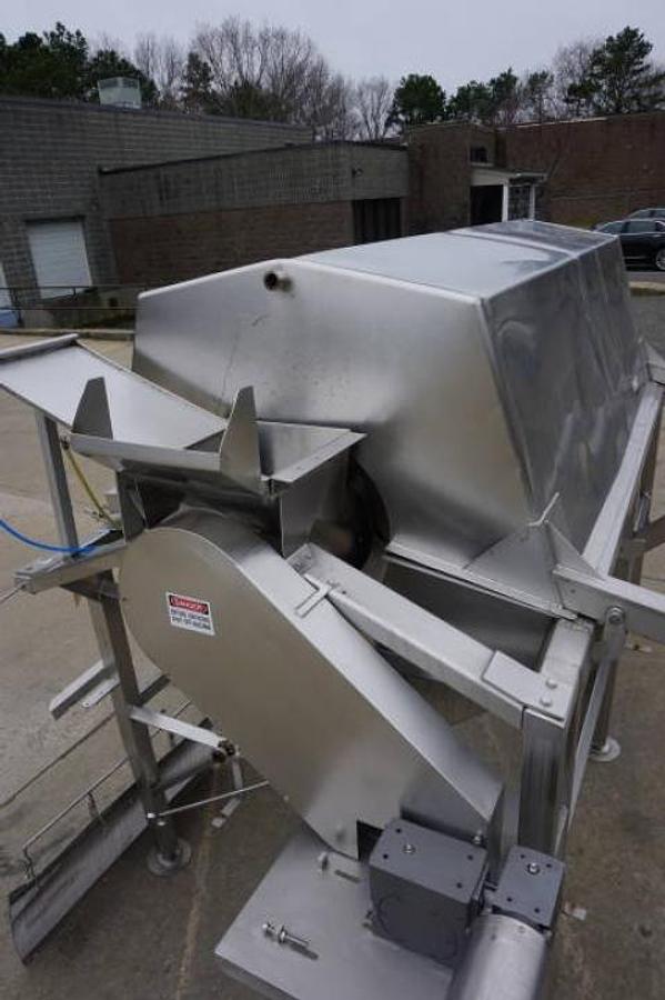 Used Hughes 48 In. Diameter Continuous Rotary Blancher/Cooker-