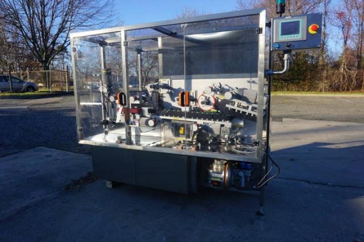 Used Pharma Packaging Systems PPS-M800 Plastic Bottle Unscrambler/Cleaner, Stainless Steel