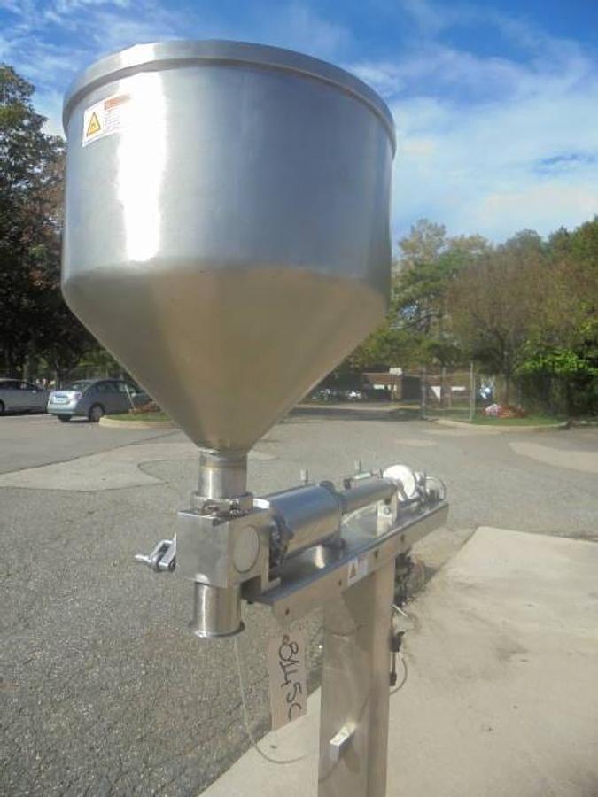 Used Holmatic Single Piston Filler/Depositor, Air Operated