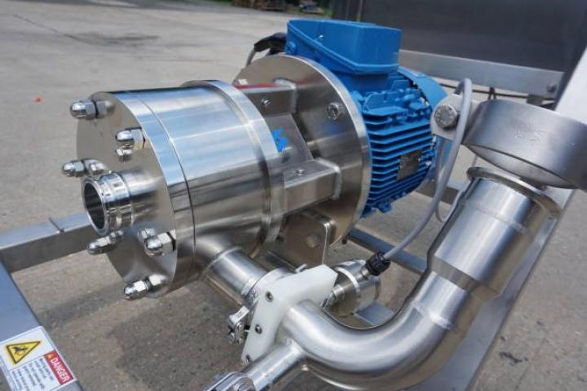 Used Silverson 450UHS Ultra Hygienic Inline High Shear Mixer