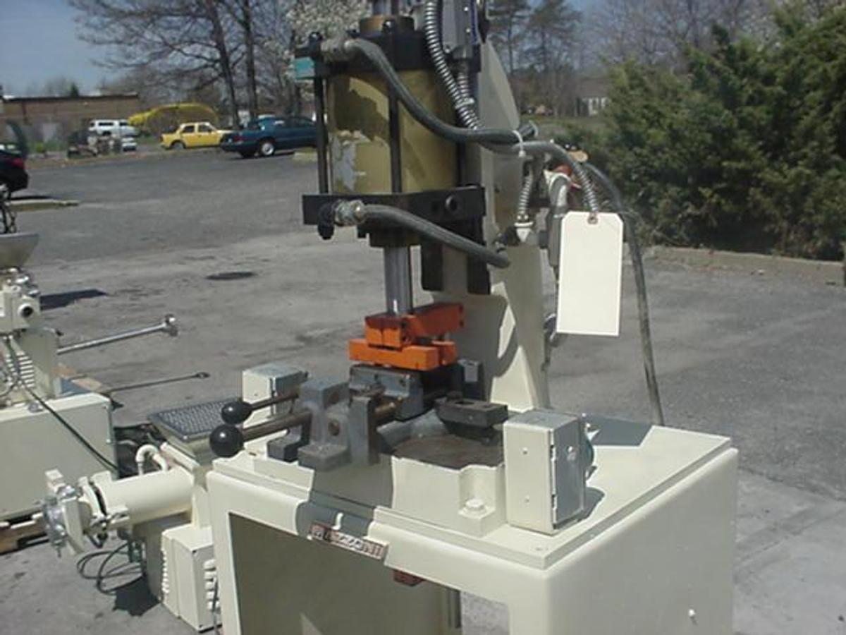 Used Mazzoni St-A Semi-Automatic Soap Press