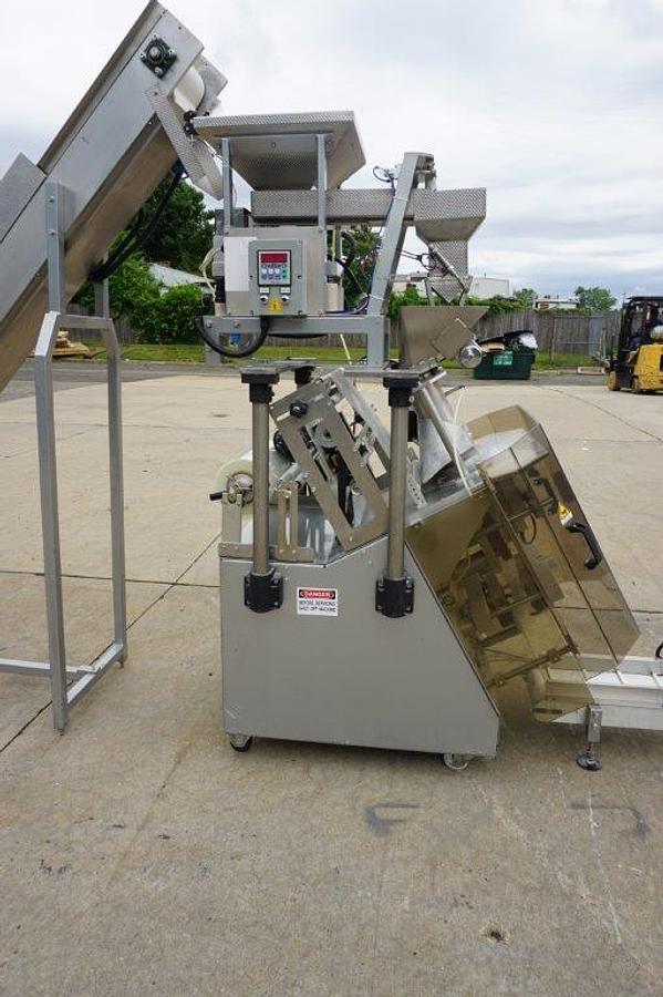 Used Mondial Pack MV100 – Small Form/Fill/Seal Machine, Rigidized Bucket