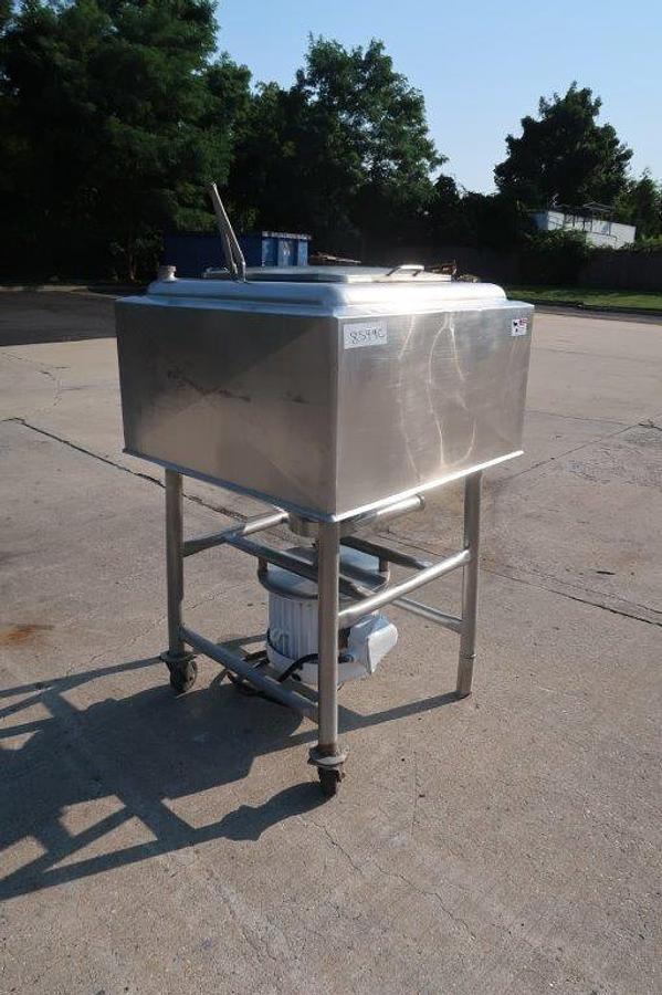 Used Breddo 100 Gallon Stainless Jacketed Likwifier