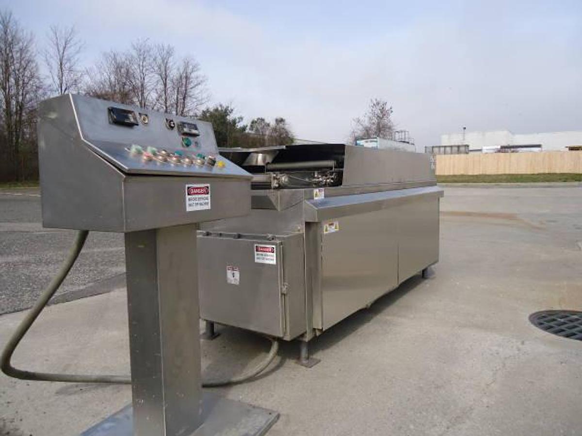Used Mastermatic Sf-400 Continuous Gas Fired Fryer, Stainless