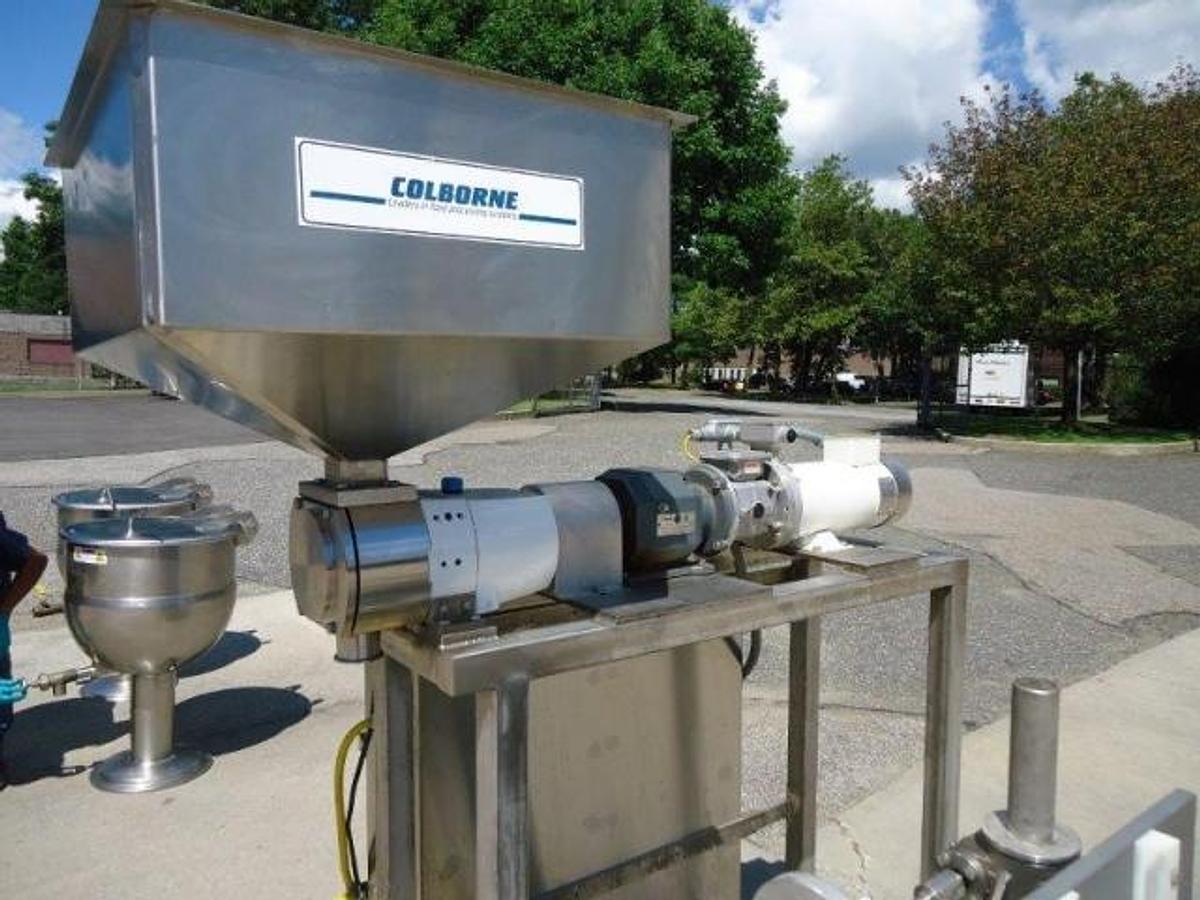 Used Colborne Rotary Pump Filler, Portable