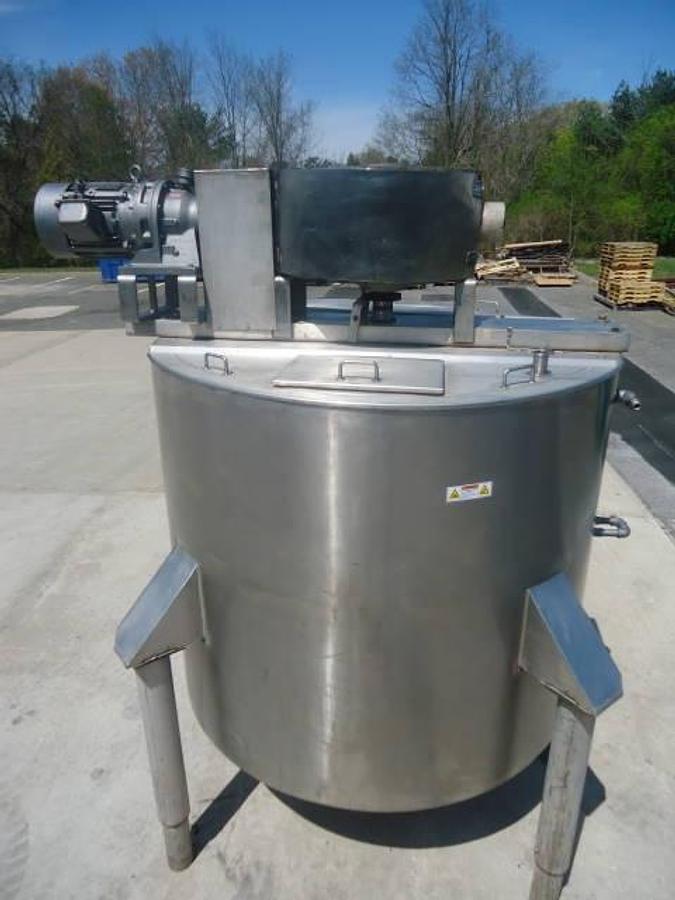 Used 1,000 Gallon Lee Double Motion Jacketed Kettle/Tank, 316 Stainless Steel