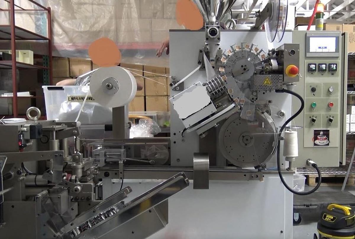Used Maisa EC-12L/C-MP Extra Large Bag Tea Bagger with Envelope