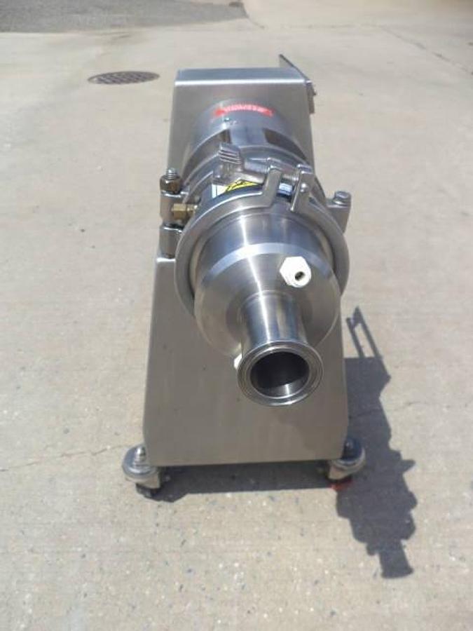 Used Bematek CZ-110-PB Type 316L Stainless Colloid Mill, Grooved Rotor