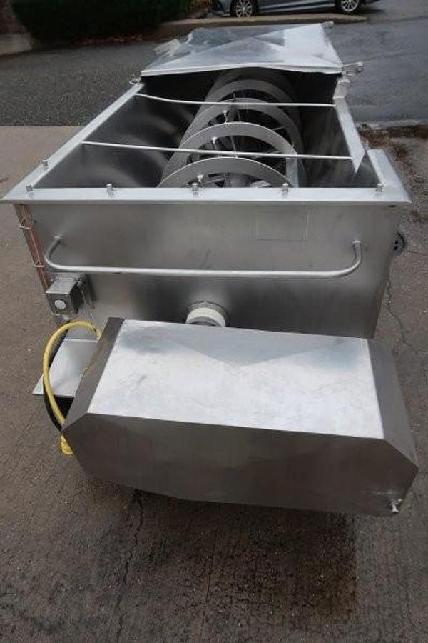 Used Blentech 64 Cu Ft Stainless Steel Ribbon Blender, Portable