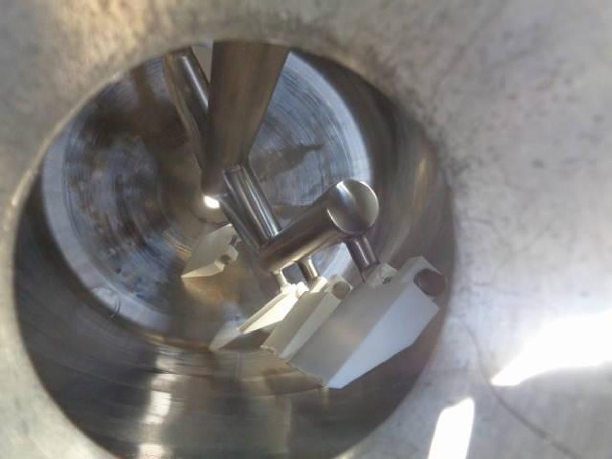 Used 100 Gallon Walker Stainless 316L Scrape Surface Sanitary Reactor