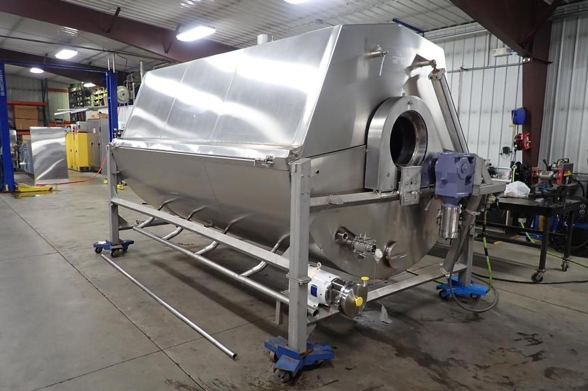 Used Lyco Rotary Drum Blancher, SS
