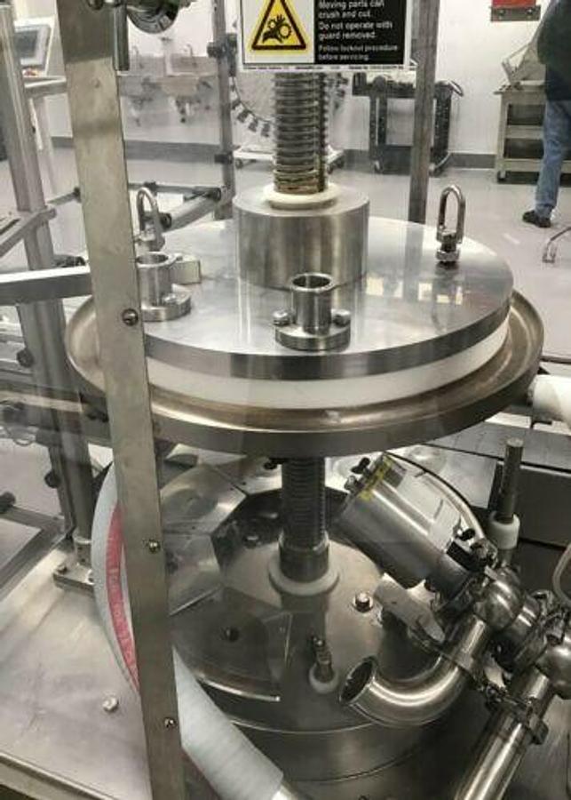 Used Cozzoli Versa-Fil 6 Head Rotary Positive Displacement Filling Machine, Up To 90 Containers Per Minute
