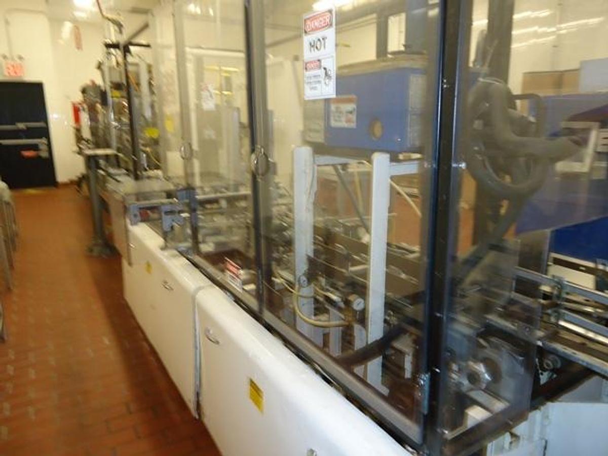 Used HMC/Bartelt IM 8-1/2-12 Pouch Packaging & Cartoning Line