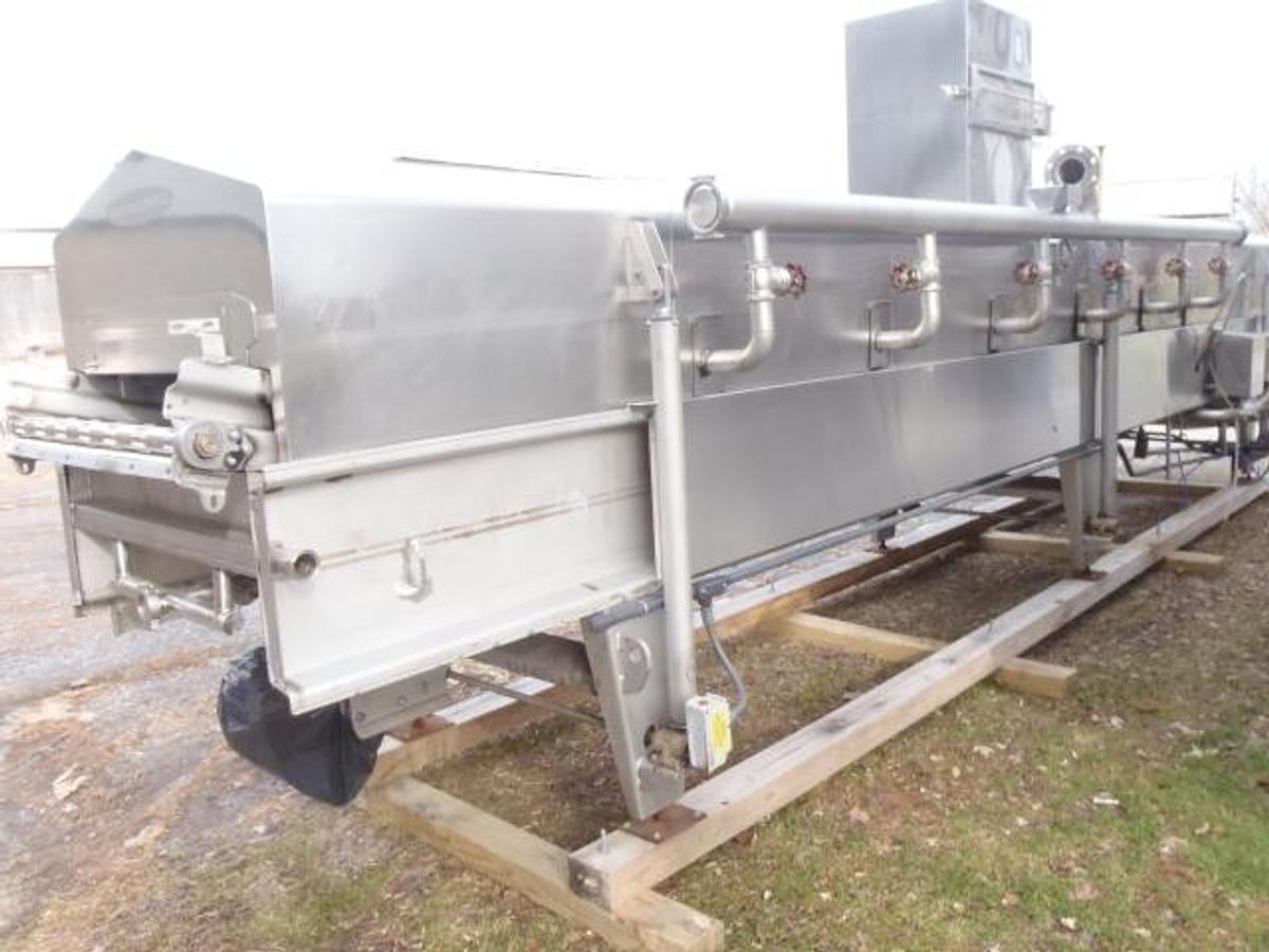 Used Heat & Control 36 In. Wide X 20 Ft. Long Gas Fired Fryer