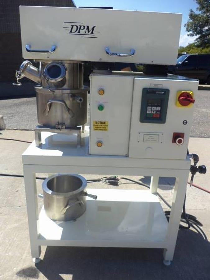 Used Charles Ross & Son 2 Gallon  Stainless Steel Vacuum Double Planetary Mixer, Jacketed Tanks