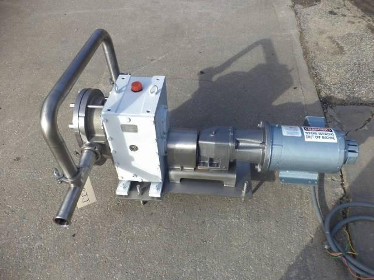 Used Fristam FKL-75 SS Positive Displacement Lobe Pump