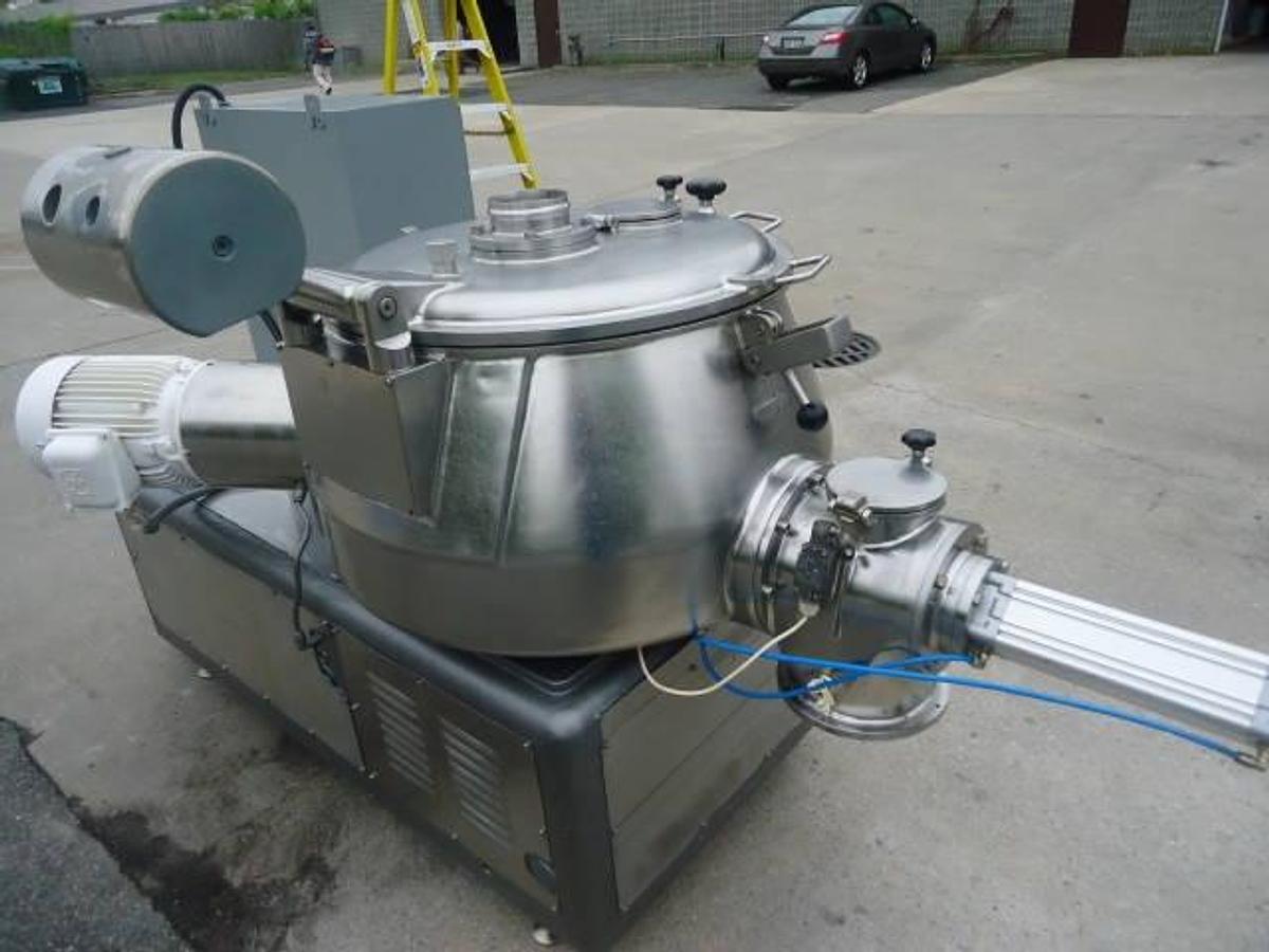 Used Diosna P 250-A Stainless Steel Mixer-Granulator, 250 Liter