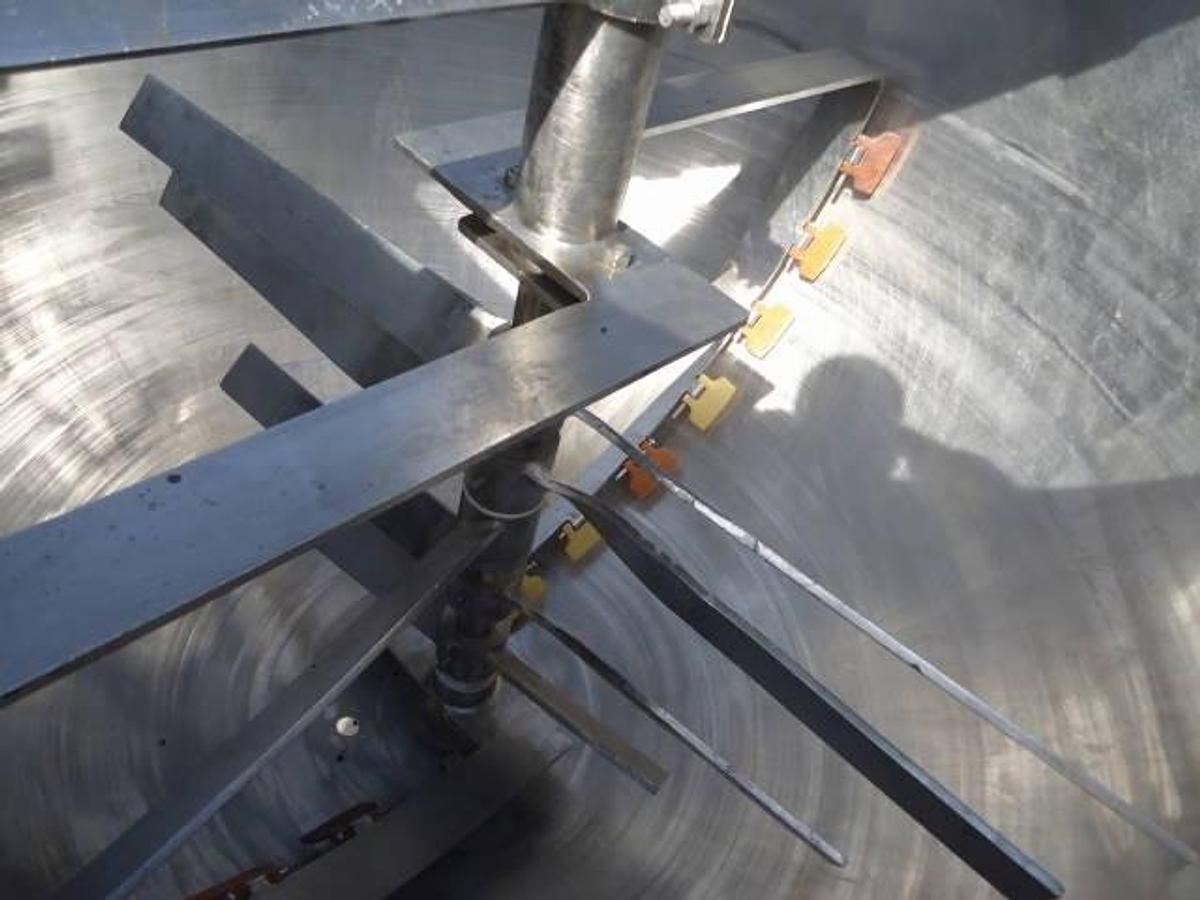 Used 500 Gallon Lee Stainless Steel Jacketed Double  Motion Kettle