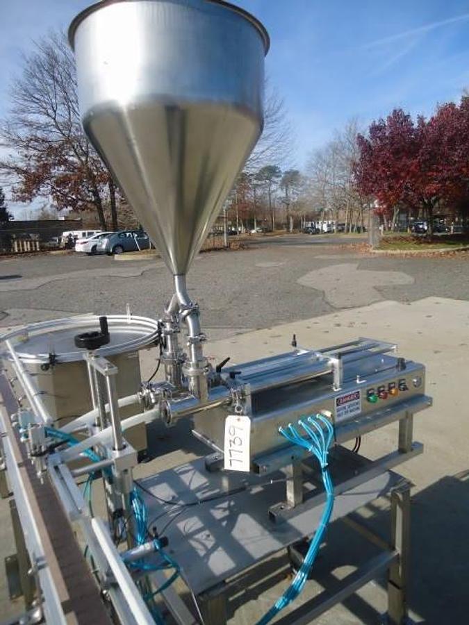 Used Jda Progress Twin Piston Automatic Filler