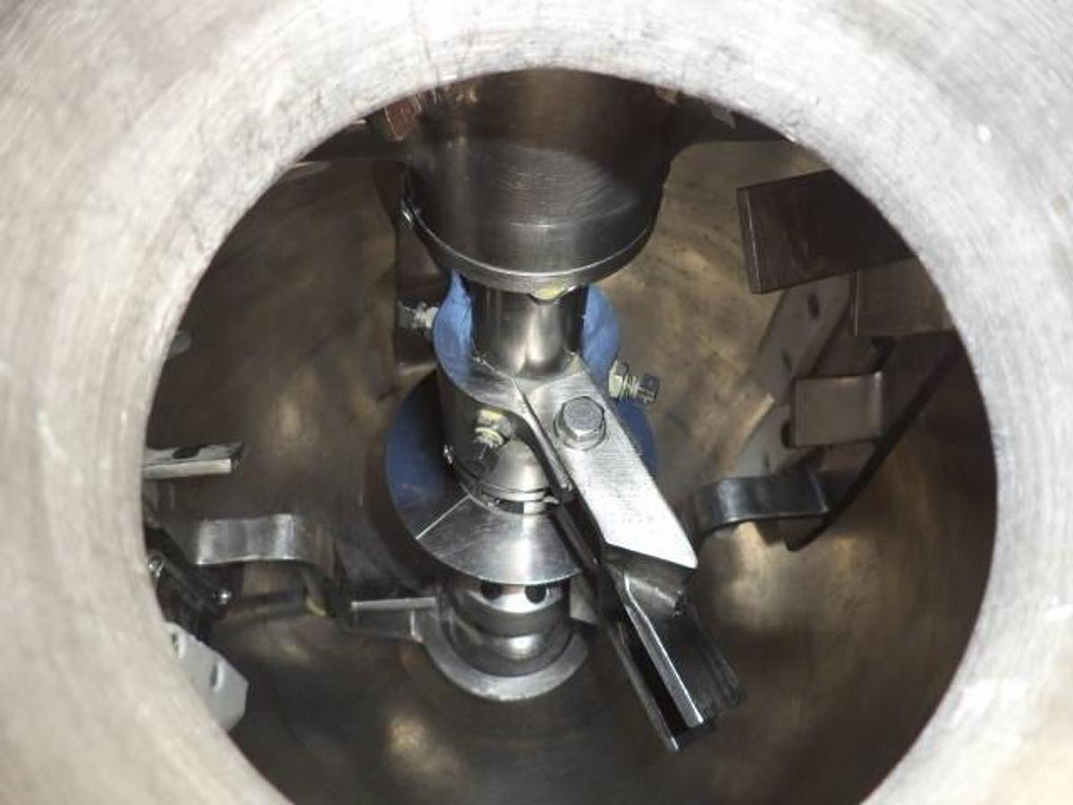 Used 10 Gallon Greerco “Agi-Mixer” Triple Motion Kettle with Homogenizing, 316 Stainless Steel