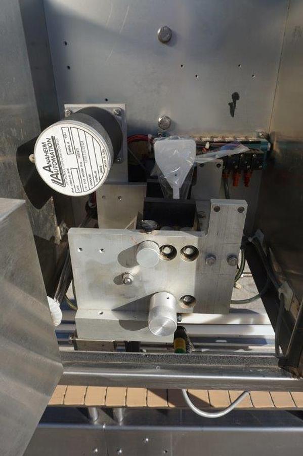 Used Axon EZ-100 Tamper Evident Neck Bander/Sleever, Stainless Steel